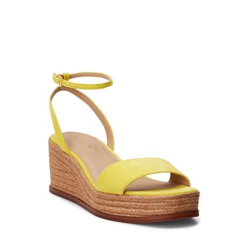 Image of Lauren Ralph Lauren womens Leona Suede Espadrille