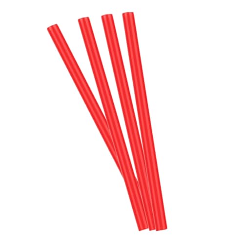 Happyyami 4Pcs Scalding Non Slip Stove for Camping Silicone Tubes Red Durable Replacement for Outdoor Cooking Equipment