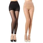 MANZI – MANZI Feinstrumpfhose Damen Ohne Fuss 30 Den Leggings Bauchw