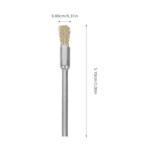 Image of 15pcs Wire Brush Set for Drill - Assorted Sizes, Metal Wire Wheel Brushes for Rust Removal, Polishing, Grinding, Cleaning, and Deburring
