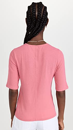 Image of Vince Women's Elbow Sleeve Crew Neck Top