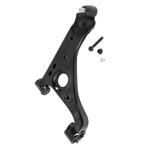 Image of Detroit Axle - 6pc Front End Suspension Kit for 2013-2022 Chevrolet Trax, 2 Lower Control Arms with Ball Joint 4 Inner Outer Tie Rods 2014 2015 2016 2017 2018 2019 2020 2021 Replacement