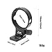 FocusFoto Metal Tripod Collar Mount Ring 75mm for Tamron 50-300mm F/4.5-6.3 Di III VC VXD for Sony E Mount Lens, Bottom with 1/4