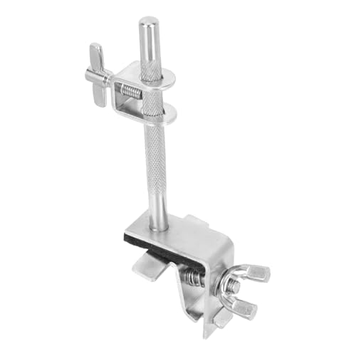 Abrazadera para cowbell Homoyoyo, soporte para bombo y tom, clip de extensión para percusión, compatible con kits de batería miniatura 1