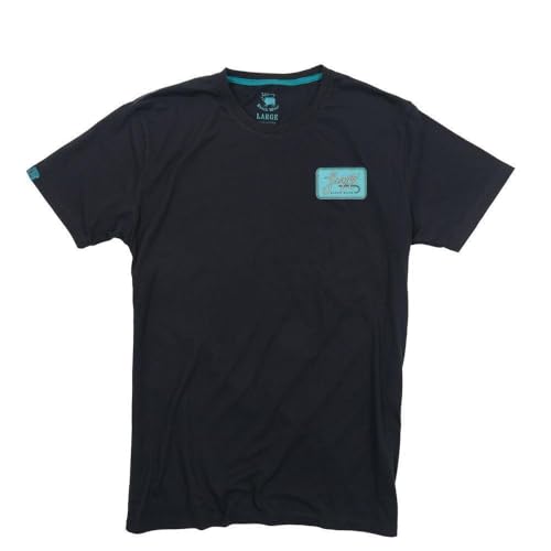 Lazy J Ranch Turquoise Breakaway Short Sleeve T-Shirt - Black L