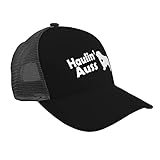 Zahika Australian Shepherd Haulin Auss Trucker Hat - Mesh Baseball Snapback Cap for Men Or Women Outdoors Black