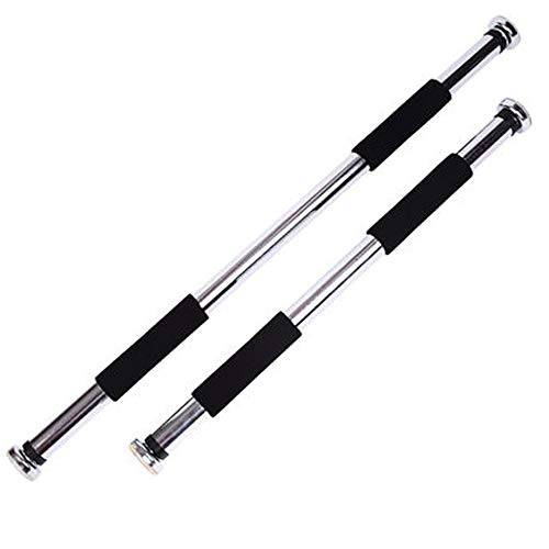 Horizontal Bar Klimmzugstange an der Tür Klimmzug Family Fitness Single Bar Schwarz L 60-100cm