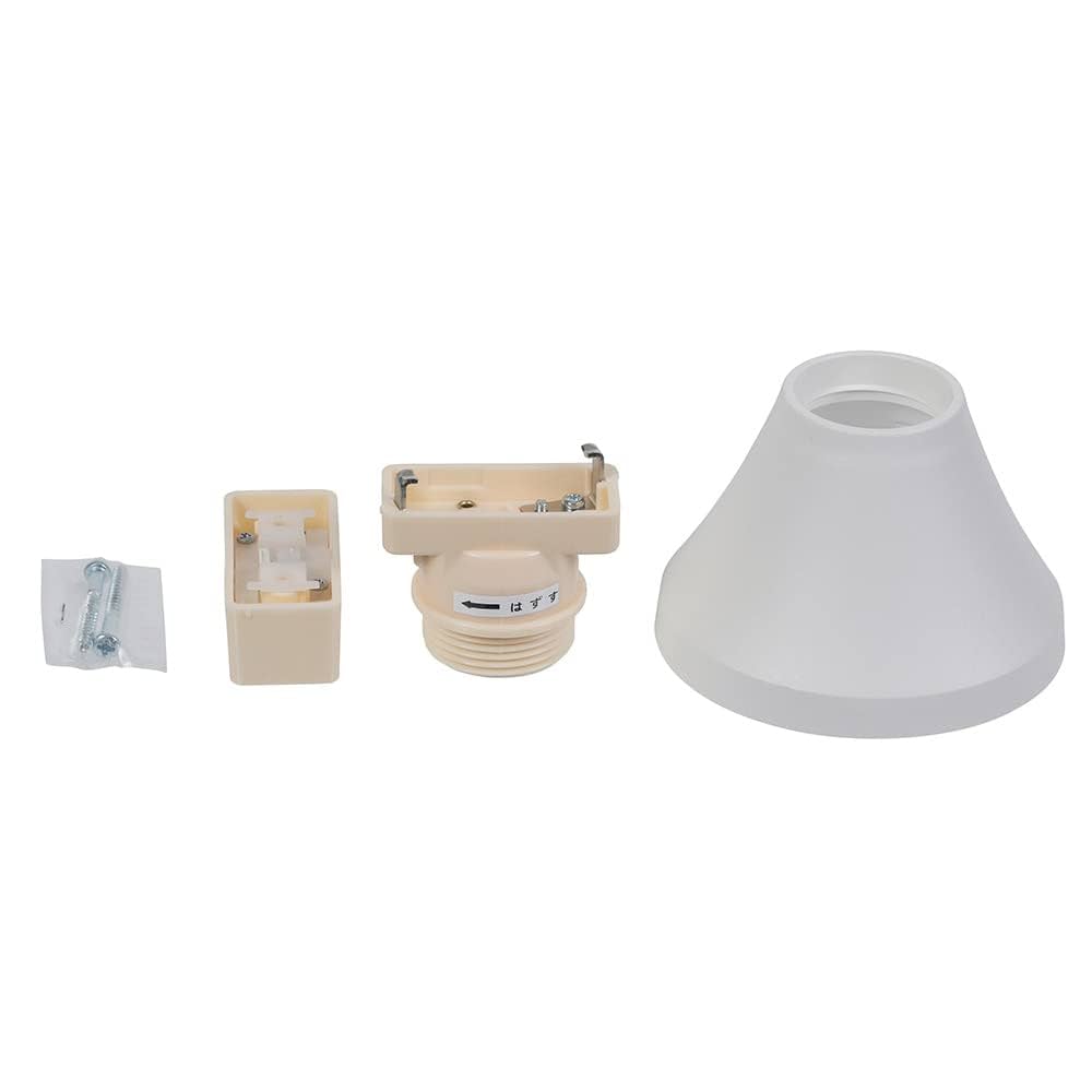 (未使用･未開封品)　OHM 引掛ソケット ホワイト 60wa65s 電球ソケット（引掛けシーリング）｜照明部品、パーツ｜照明