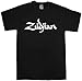 Zildjian Logo New Black T-Shirt Cymbals Drums Drummer Musician S-3xl Paiste Casual Tops Men O Neck T Shirt Adult Tee Shirt BlackL