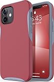 TEAM LUXURY Case for iPhone 12/iPhone 12 Pro Case, [Military-Grade Protection] Scratch-Resistant Back Cover Shockproof Protective (Velvet)