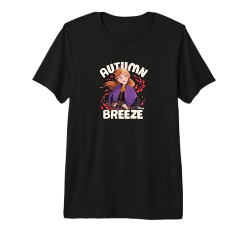 T-shirt Frozen Anna Disney vêtement coton enfant motif automne