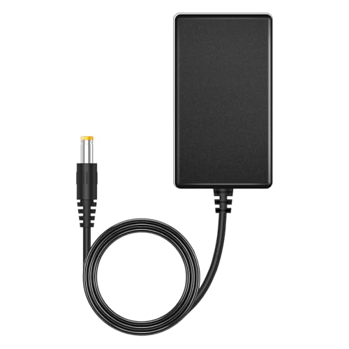 Angseen Mini chargeur de batterie au lithium pour tronçonneuse (prise britannique à trois broches) Fonctionne uniquement avec tronçonneuse Angseen 15,2 cm