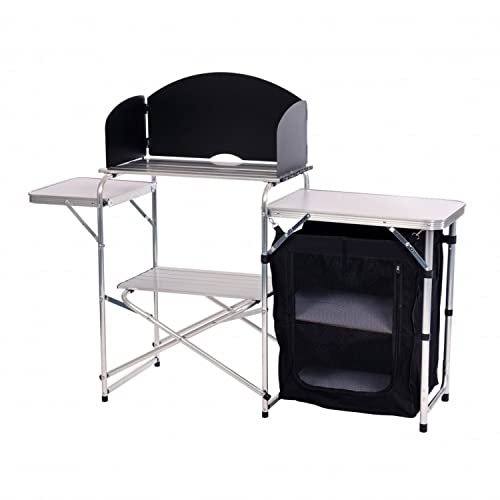 Oypla Portable Folding Outdoor Aluminium Camping Travel Kitchen Work Top