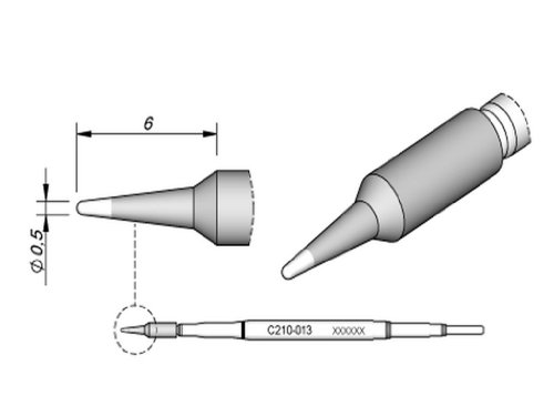JBC C210015 résout vos problèmes de micro-soudure sur les fers T210 et 2210