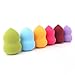 Set di Spugne Per Trucco–Frullatore in Spugnette Make Up da 6 Pezzi + 1 pcs Supporto di Spugna applicare Blush Correttore, Ombretto, Cipria, Crema Cosmetica Blender Spugne di Trucco, Latex free