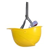 Ajustement confortable : la nature légère de ce casque assure un ajustement confortable, vous permettant de le porter pendant de longues périodes sans ressentir d'inconfort, casque de sécurité pour tout-petit, chapeau de construction en plastique