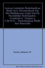 Lexicon Latinitatis Nederlandicae Medii Aevi: Volume V. L-M-N-O (Fasc. 35-42) (Dutch Edition)      Leather Bound – January 1, 1994