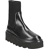 Semelle intérieure : cuir Homers Bottines Greno 20289 en cuir lisse pour femme Noir, Noir , 42 EU