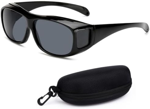 Gafas de sol polarizadas con funda, para hombre y mujer, ciclismo...