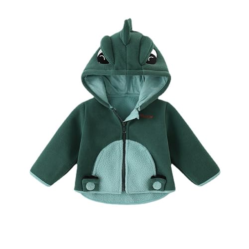 Quinfoil Infant Toddler Dinosaur Hooded Coat, 6-12 Months