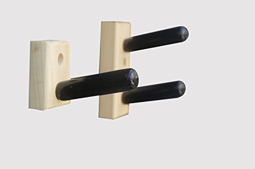 KR Ideas Standard Horizontal Wall Mount for an American Meiser Rifle (Made in The USA) (Poplar)