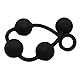 Silikon Anal Kette mit 4 Kugeln(Ø 40 mm), Silikon Analkugeln Anus Masturbator Analdusche Silikon Anal Sex Spielzeug für Männer und Frauen (M)