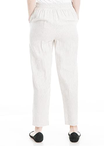 Max Studio Women's Yarn Dye Stripe Pants3