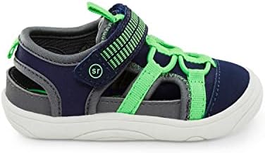 Stride Rite 360 Boys Blake Sneaker, Navy, 4 Toddler | Image 2