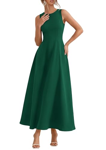 PRETTYGARDEN Women's Maxi Dress Summer Wedding Guest 2026 Spring A