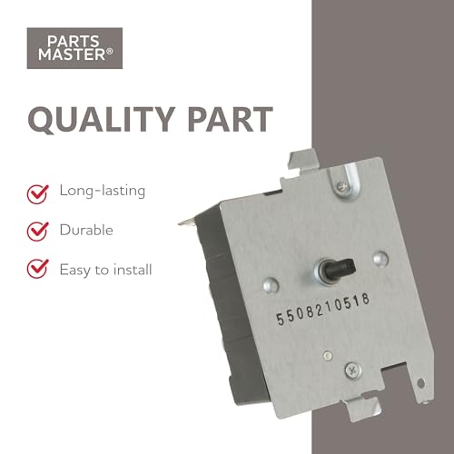 Image of Parts Master Replacement for GE /Hotpoint Dryer Timer - WE4M533, PS8690648, AP5780508 - Hotpoint /GE Appliance Dryer Timer - 4-Year Limited Warranty