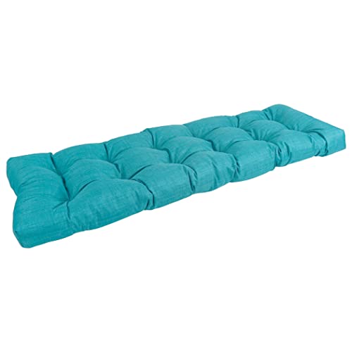 Blazing Needles Indoor/Outdoor Tufted Bench Cushion, 60