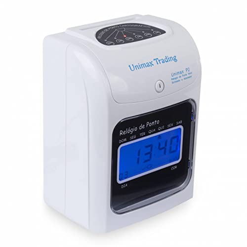 Unimax Trading RELOGIO DE PONTO CARTOGRAFICO BIVOLT MOD P2