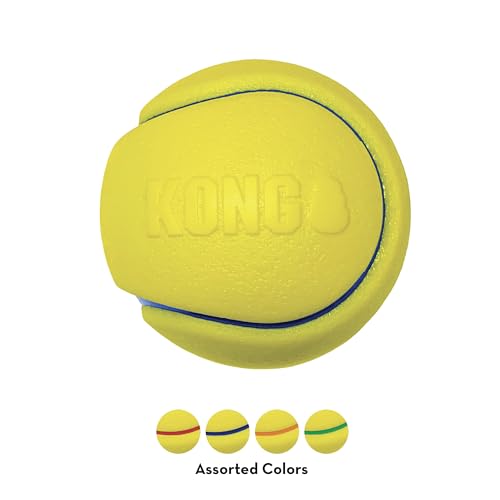 Kong Company 38701214 Squeezz Tennis Ball Dog Toy Asst Lg  Cucciolini Doodles Kong company 38701214 squeezz tennis ball dog toy asst lg   cucciolini doodles