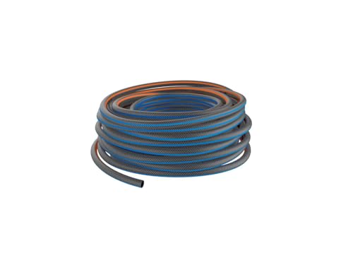 Fiskars Tuyau d'Arrosage M-L, X-series, Tuyau pour Arrosage Manuel, 13 mm (1/2"), Longueur : 25 m, Raccord Universel, Protégé contre les UV, Résistant au Gel, Résistant à la Torsion, Bleu, 1076045