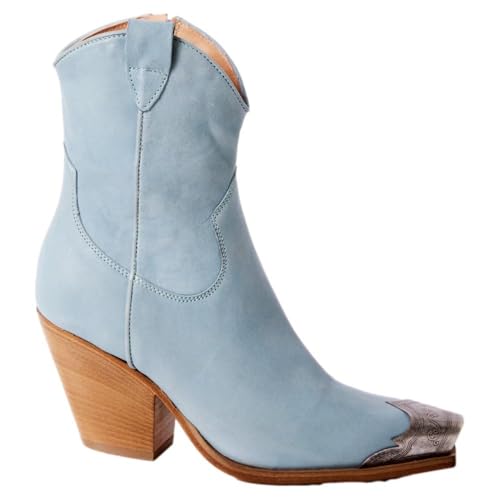 Free People Women's Brayden Western Boot, Swim Team4