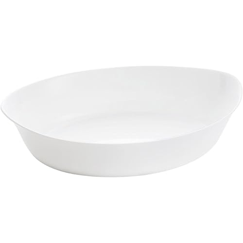 Luminarc Smart Cuisine Carine Pirofila Ovale, Vetro Opale, Bianco, cm