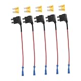 Protección eléctrica óptima: estos de fusibles son ideales para proteger el eléctrico de su automóvil, garantizando un flujo de corriente seguro y estable, extractor de fusibles para automóvil, mini portafusibles