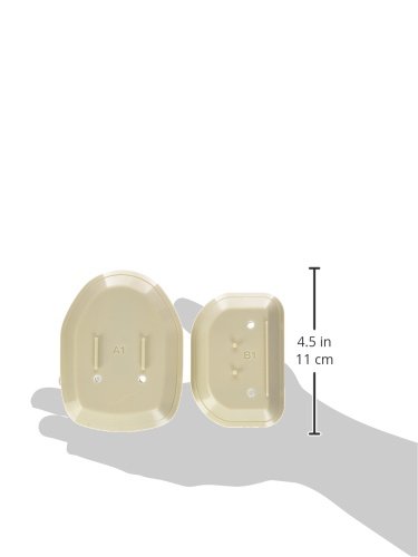 Dreambaby Retractable Baby Gate Spacers - Suitable with Baseboard Thickness .50" to .75" - Beige - Model L821