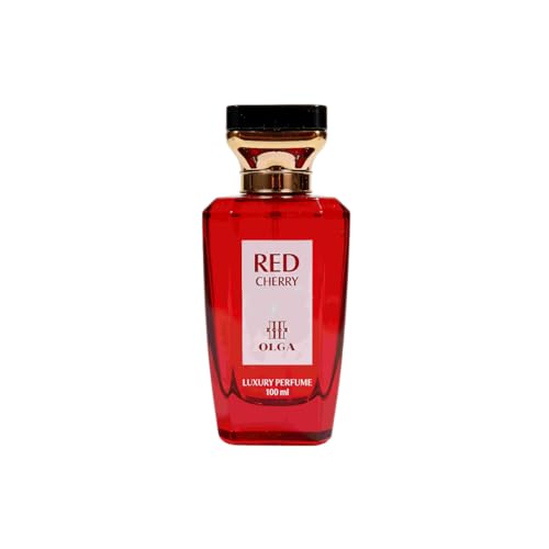 Image of Olga Red Cherry Eau de Parfum 100 ml - Cherry, Vanilla & Warm Spicy Fragrance for Women & Men