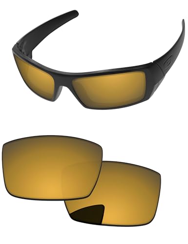 Image of Replacement Lenses for Oakley Gascan OO9014 60mm Sunglass - Precision Fit, UV Block & Impact Resistant