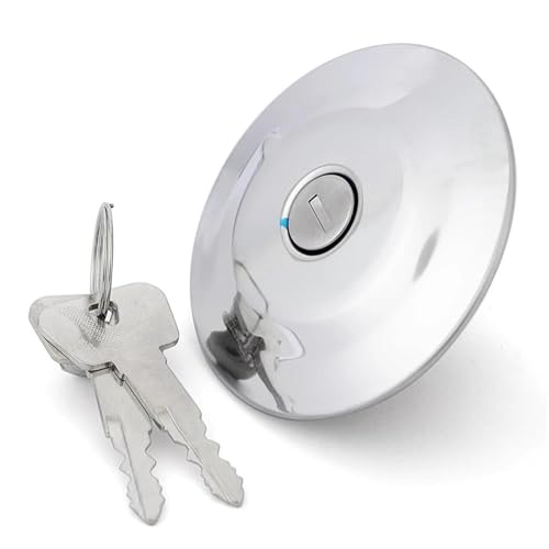 Tankabdeckung Tankdeckel Mit Schlüsselverschluss Für Motorrad-Benzintank Für Yamaha YBR125 YBR125ED 2005–2014 2013 2012 2011 2010 2009 2008 2007 4DN-24602-10 4DN-24602-11