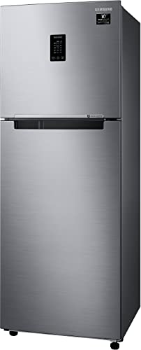 Image of Samsung 291L 2 Star Convertible 5 In 1 Curd Maestro Digital Inverter Frost-Free Double Door Refrigerator Appliance (RT34C4622S8 /HL,Elegant Inox