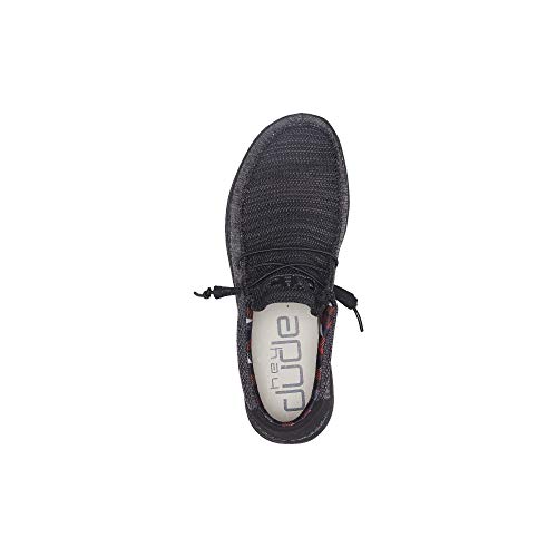Hey Dude Wally Sox Jet Black - Image 3