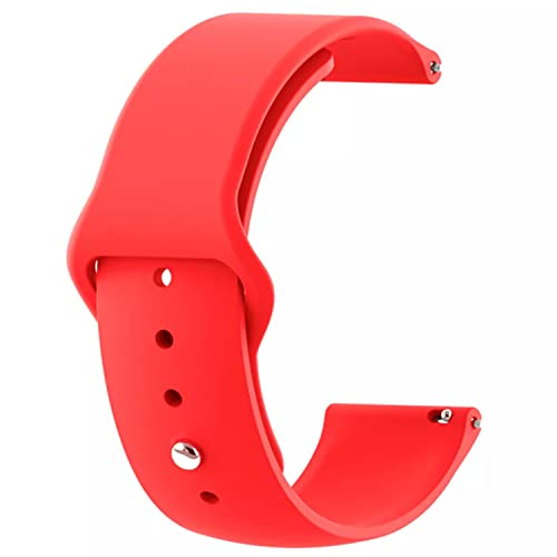 Image of AONES 22mm Silicone Belt Watch Strap Compatible for Noise Colorfit Caliber Go Smart Watch Band