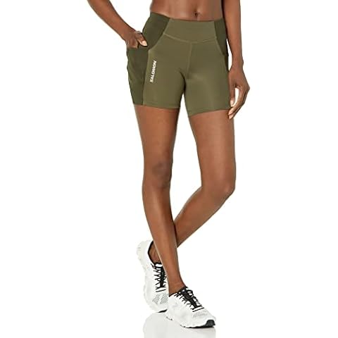Salomon Women's Cross Run Short Tight - Grape Leaf Cover