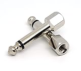 10 - Evidence Audio Straight SIS Plugs (Screw In Solderless)-(by E.A.R.S. PRO AUDIO)