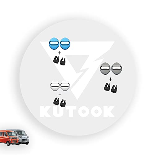 KUTOOK アトレーS700系 ハイゼットカーゴパーツ 新型アトレー X RS S700V S710V フロントドアストッパーカバー ドアロックプロテクター