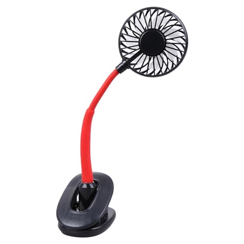 Ventilador silencioso con clip POPETPOP portátil contra el calor en el escritorio 2