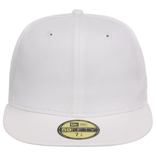 Image of New Era Blank Custom 59FIFTY Fitted Flat Bill Cap