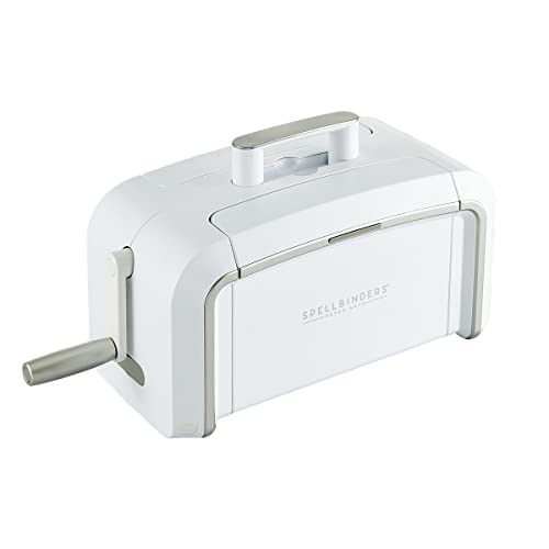 Spellbinders New & Improved Platinum Machine with Universal Plate System, White, one